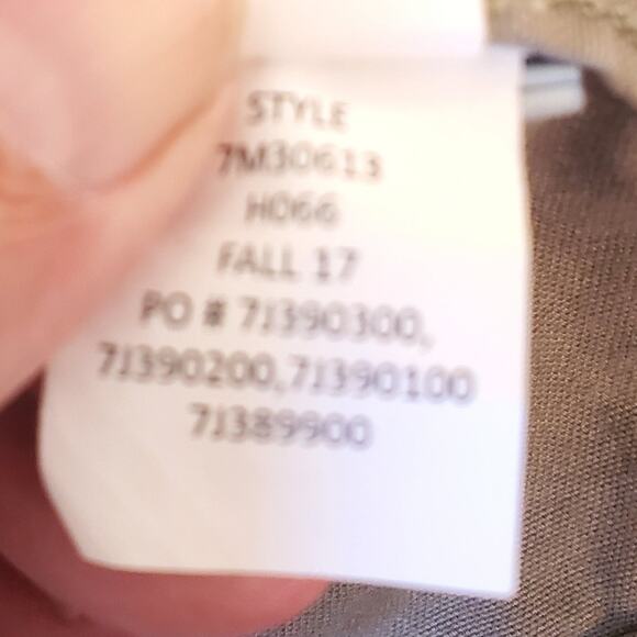 LUCKY BRAND Mens Embroidered Jacket Tiger Military Green Snap Front Pockets - Picture 12 of 16